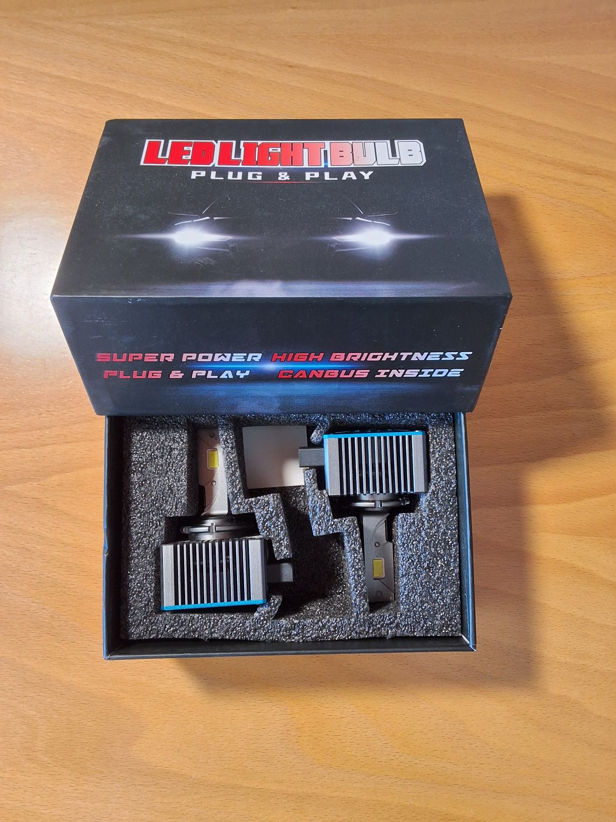 Kit 2x Lâmpadas LED H7 CANbus – Plug & Play – NOVAS