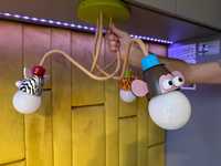 Żyrandol Lampa sufitowa do pokoju dziecięcego Philips Zwierzęta