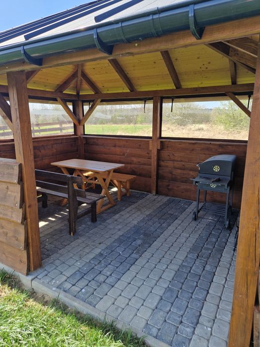 Całoroczny drewniany domek w Bieszczadach, 6 osobowy *NOCLEGI*