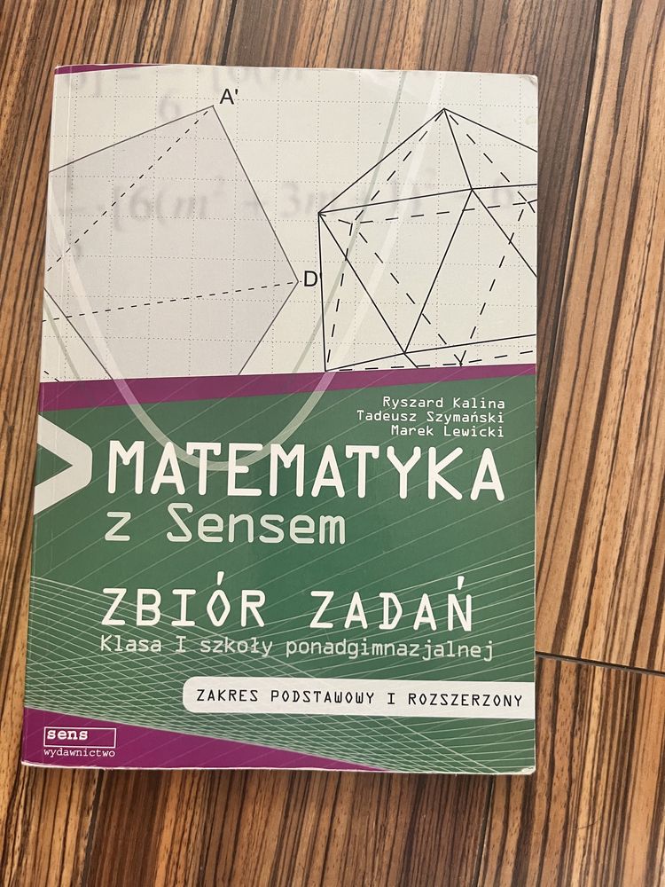 matematyka z sensem klasa 1 zbiór zadań podręcznik+ suplement