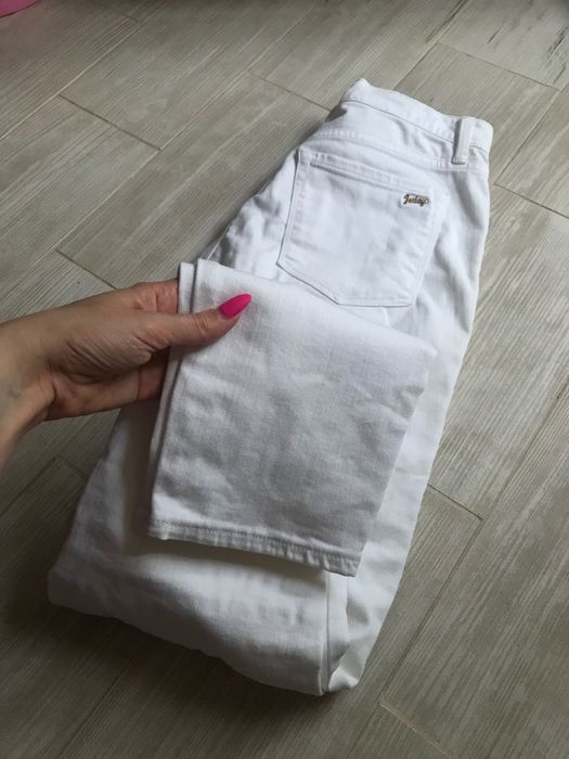 Оригінал від Juicy Couture Джинси skinny білого кольору джинсы белые