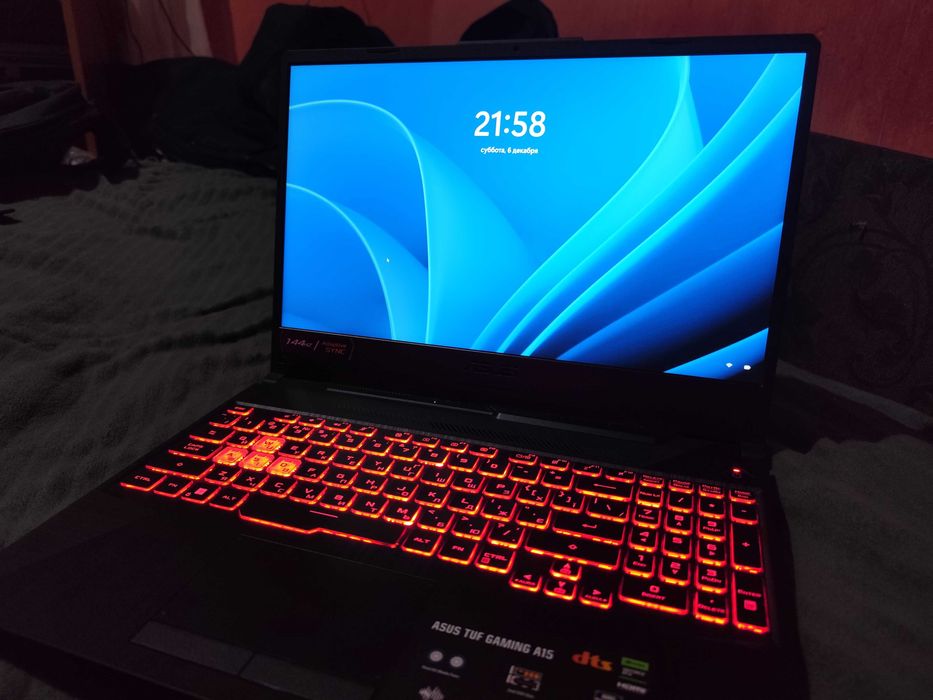 Ноутбук Asus Tuf Gaming A15/AMD Ryzen 5 7535HS/RTX3050(4ГБ)/16ГБ/512ГБ