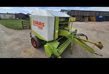Enfardadeira de rolos claas rollant 250 rc