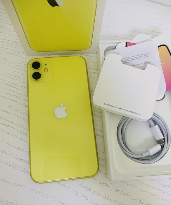 Офіційний!! Iphone 11 Yellow 64Gb | Neverlok |