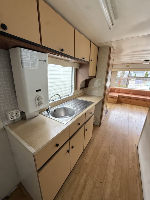 Domek holenderski 8.5m/3.1m, dwie sypialnie, prysznic, transport