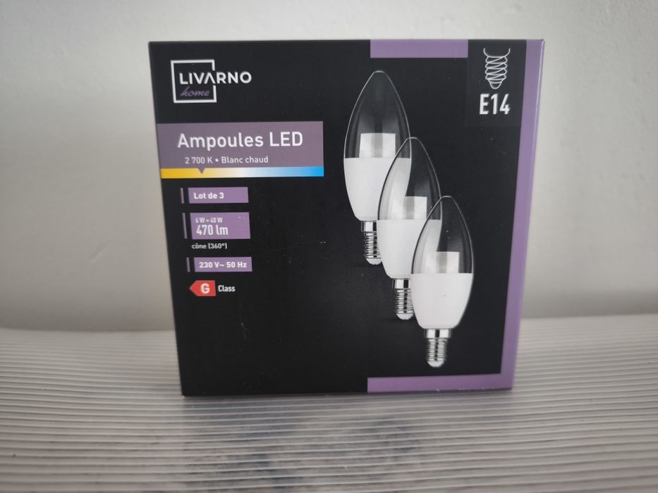 Żarówki Livarno LED 2700K 3szt