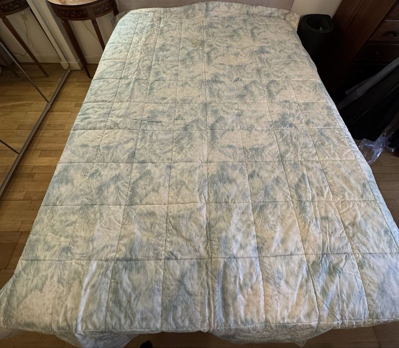 Colcha de cama com padrão 230x168cm