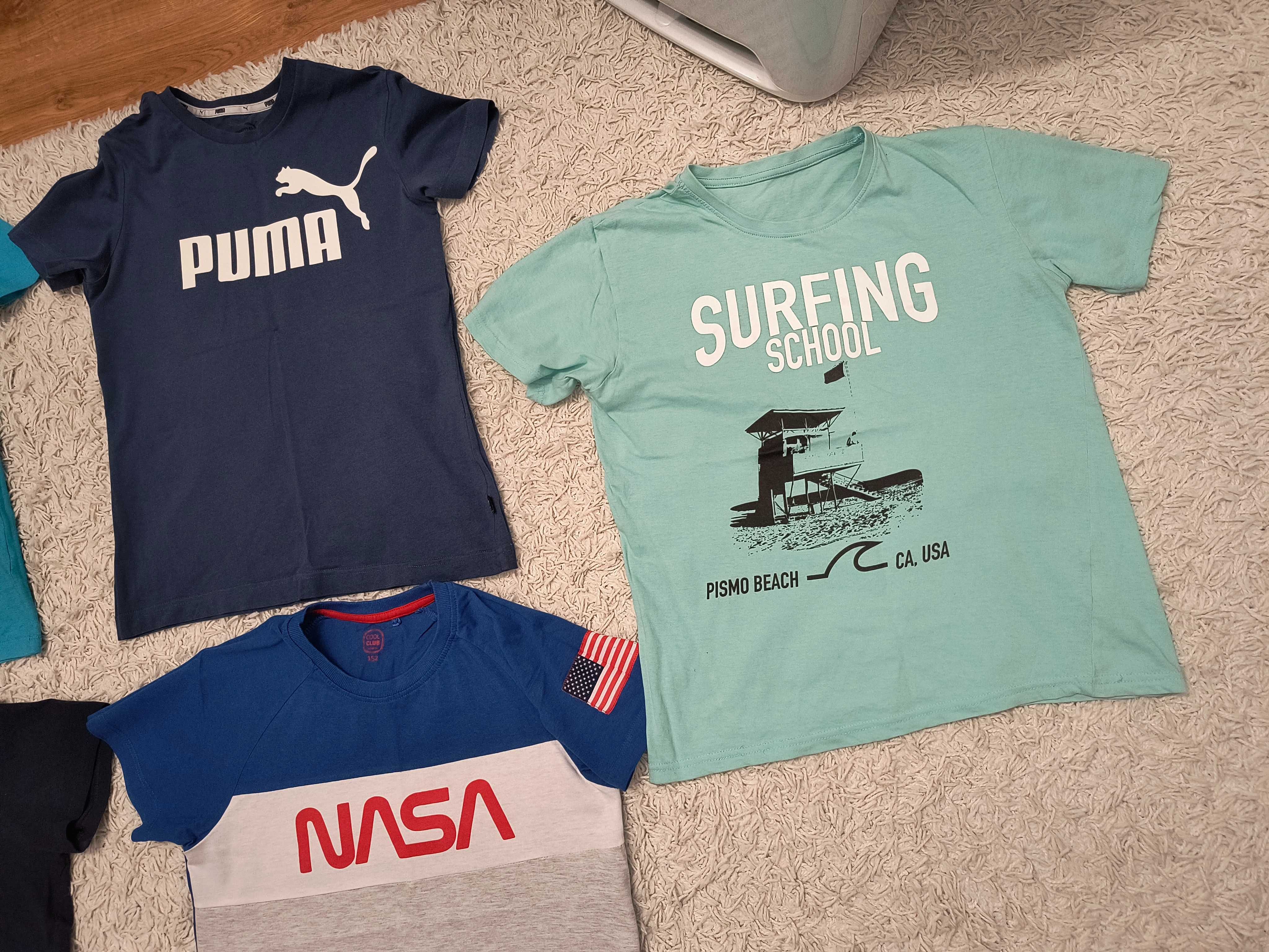 5 x t-shirt r. 152 cm Puma, 4F, Cool Club, Smyk