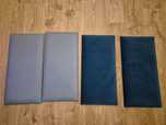 Panele tapicerowane 4 szt. 60x30 cm