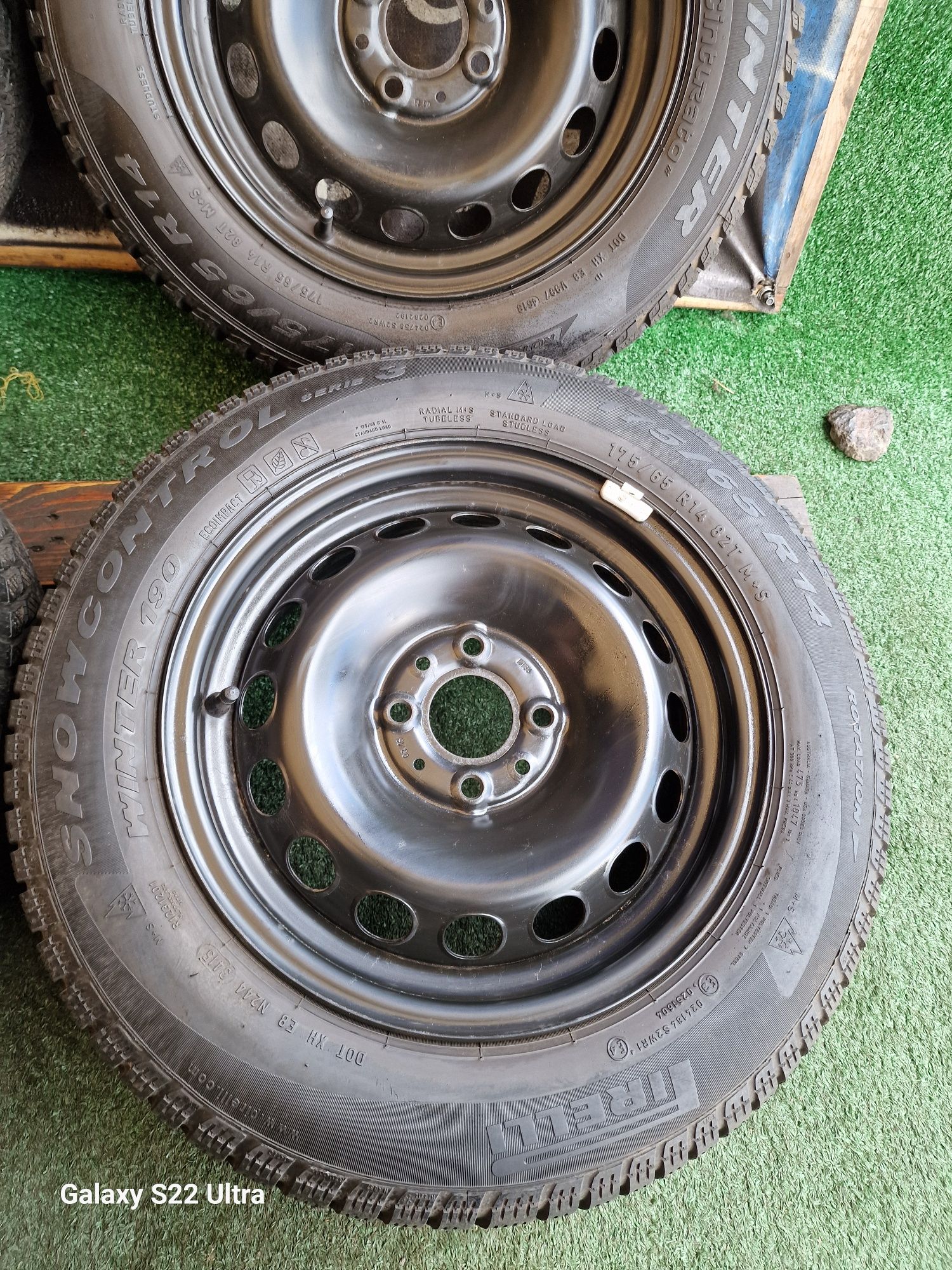 Koła zimowe 14 4×98 Fiat 500 Panda Punto Bravo Brava 8.7mm