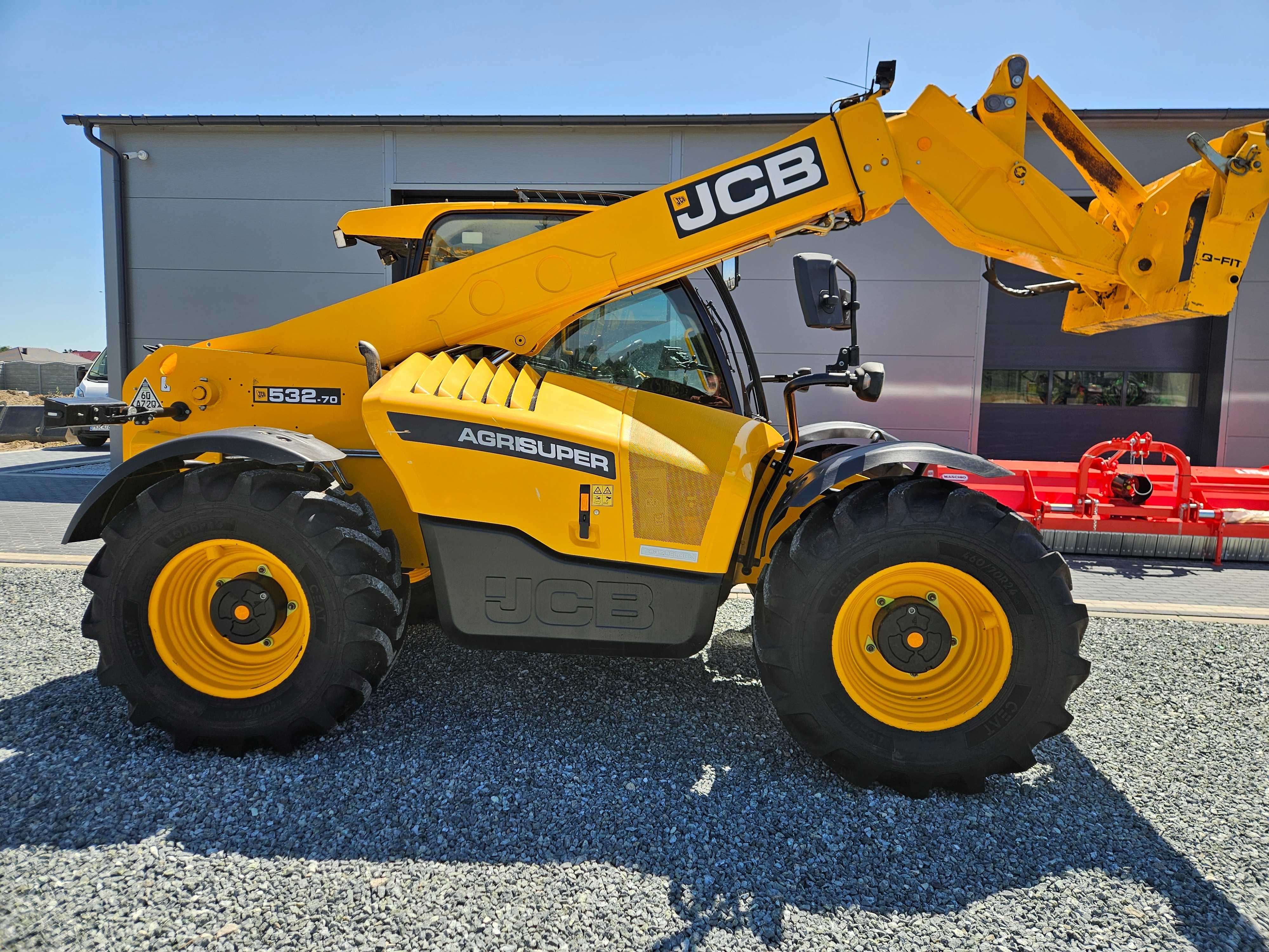Ładowarka teleskopowa  JCB 532-70 Agri Super. 2021.