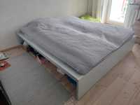 Rama łóżka 160x200 wraz z dnem IKEA Sultan Lien 2x 80x200