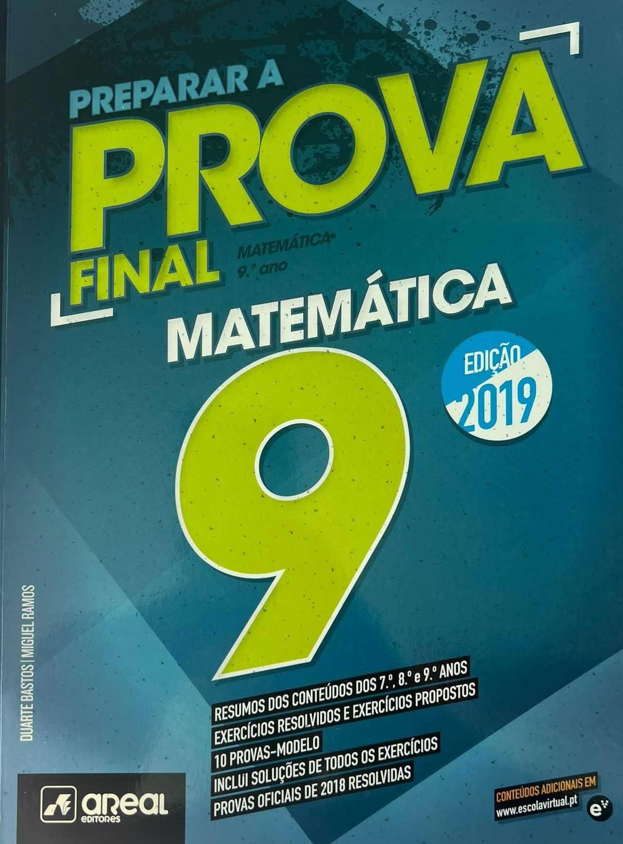 Preparar Prova Final Matemática - 9º ano - Areal Editores
