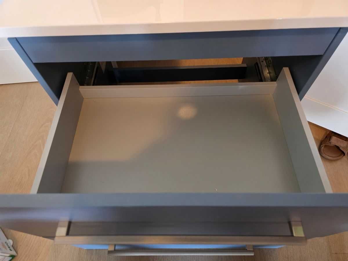 Szafka podumywalkowa Larga Cersanit niebieska 60 cm