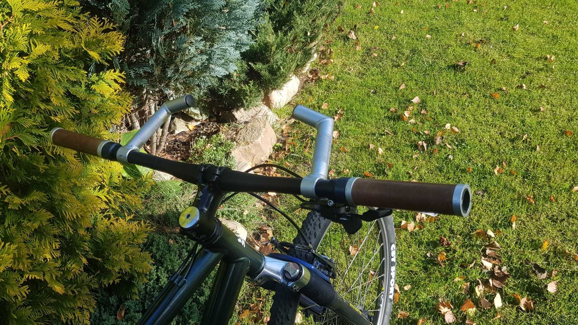 Rower - hardtail 17 cali - osprzęt SHIMANO DEORE.