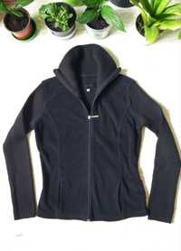 Czarna bluza polar golf zapinana na zamek suwak  r 36 38