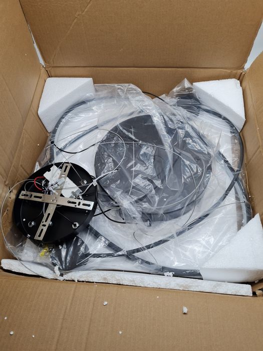 Nowoczesna lampa wisząca LED Żyrandol 3 pierścienie