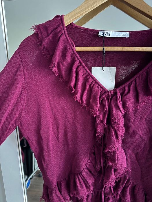 Бордова блуза Zara нова