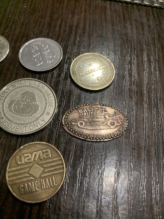 Жетони казіно.ігрові.студійні.розважальні.