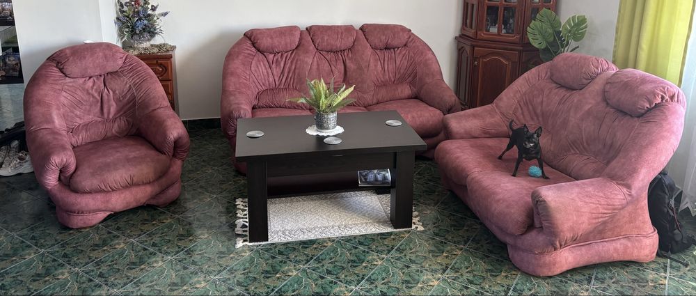 Komplet wypoczynkowy 3/2/1