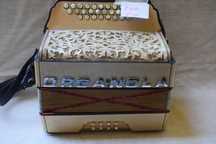 Concertina Organola Abla 3 Voz Fa La Re