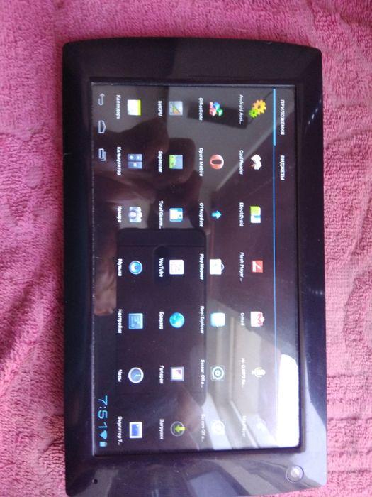 Планшет б/у,в хорошем состоянии без зарядки