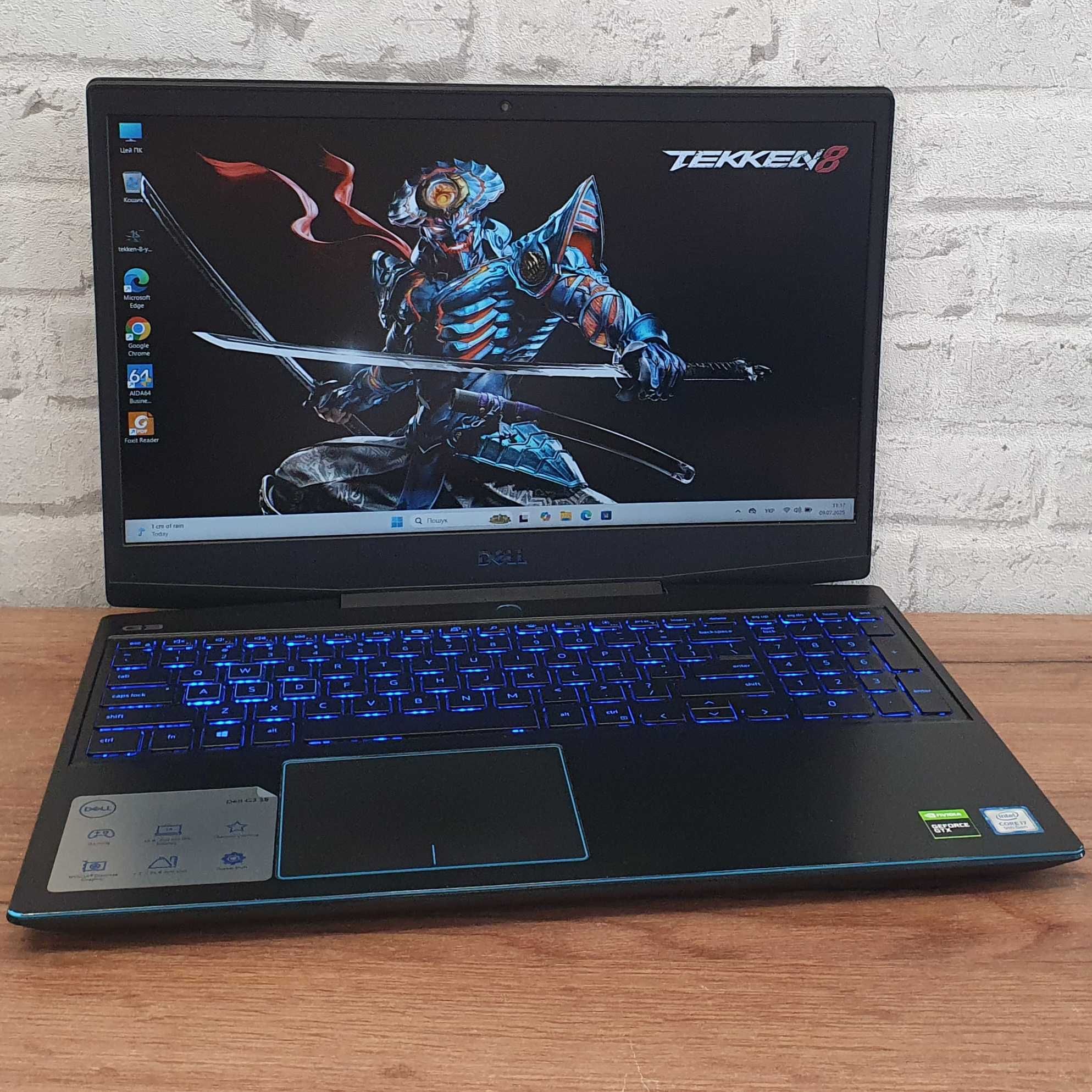 Игровой DELL • i7-9750H • GTX 1660ti-6гб • 512SSD • 16ОЗУ • Гарантія •