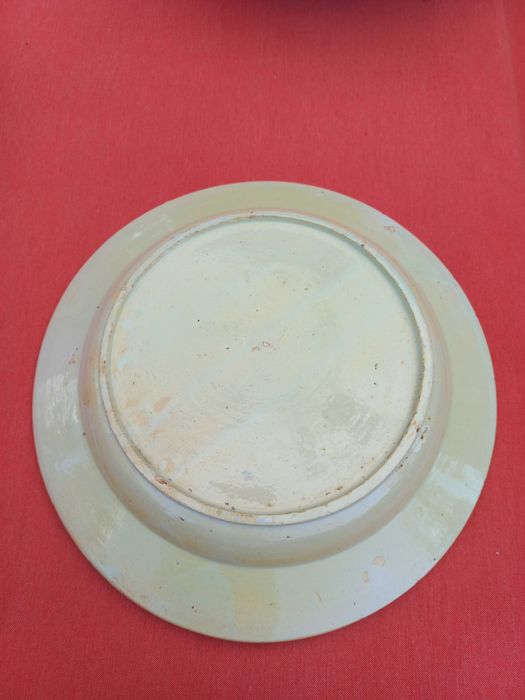 Faiança de Coimbra Portuguesa Prato Antigo