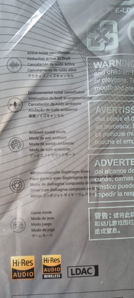 Słuchawki bezprzewodowe Edifier W820NB Plus Nauszne Czarne