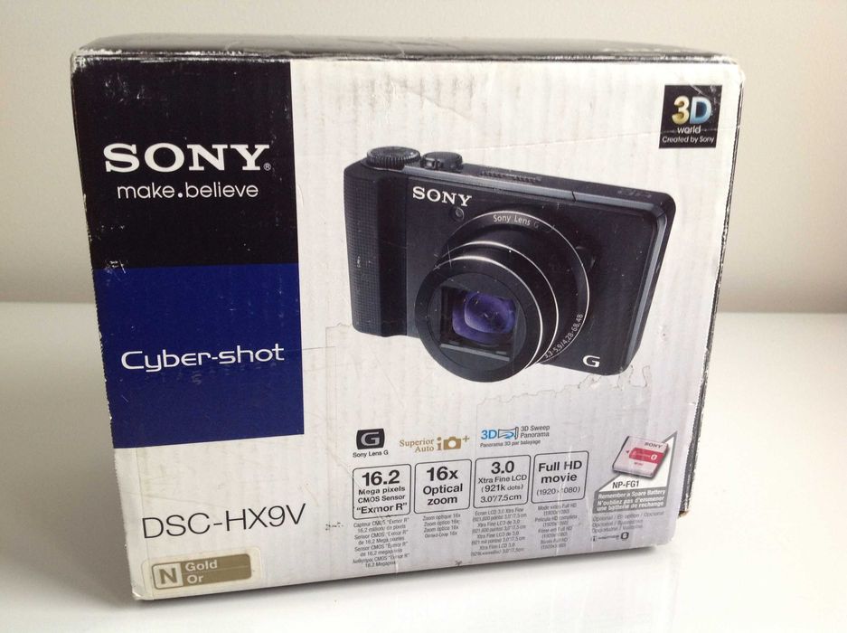 Aparat cyfrowy Sony Cyber-shot DSC-HX9V czarny