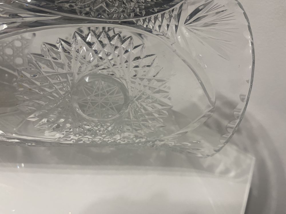 Wazon krysztal 35 cm Zawiercie