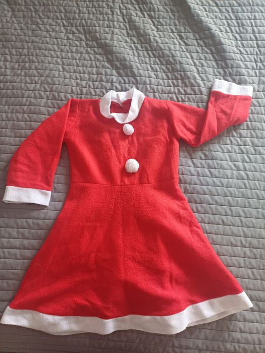 Mikołajka Mikołaj świąteczna sukienka 116-122