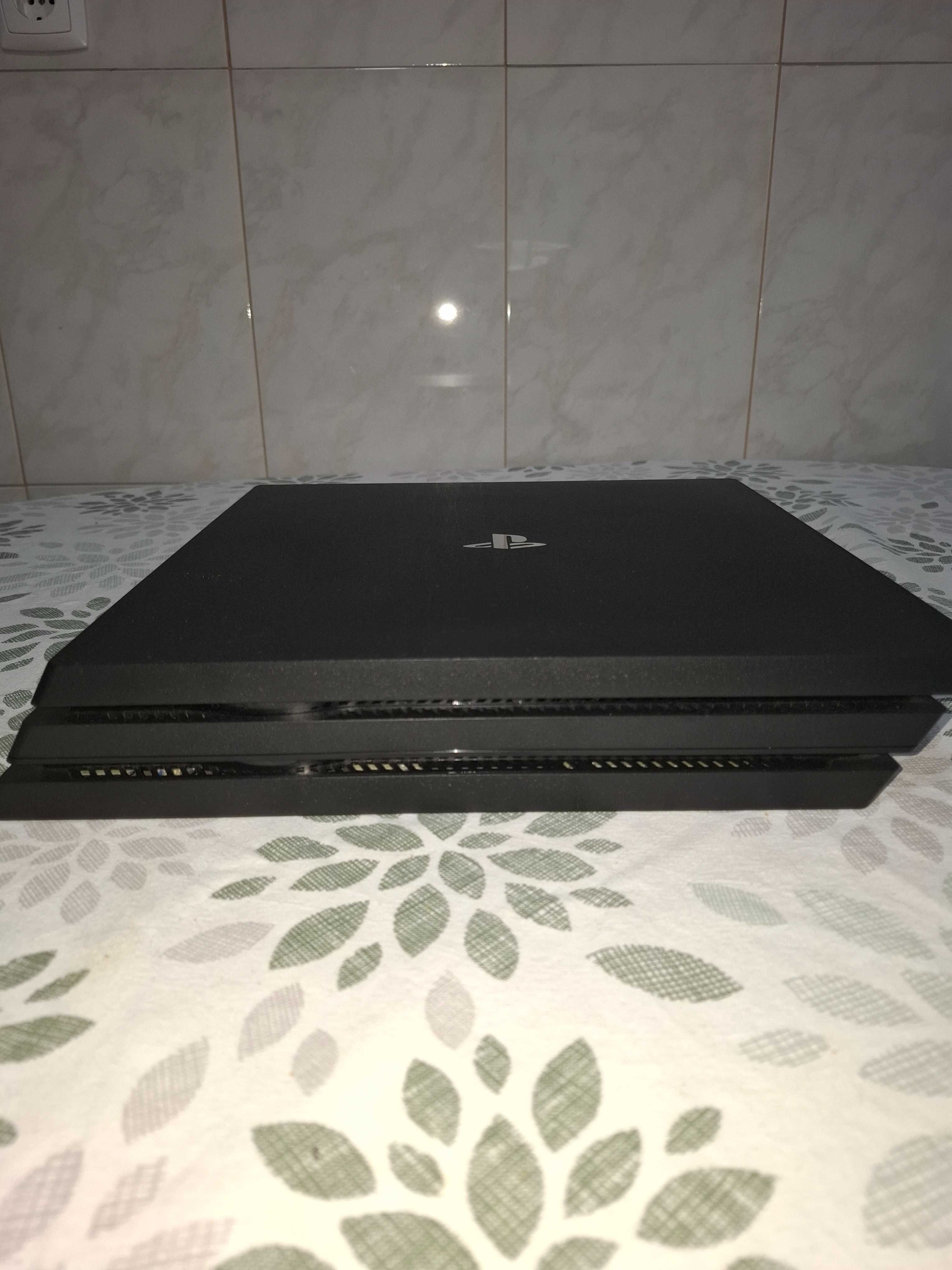 PS4 1Tb cor preta com comando