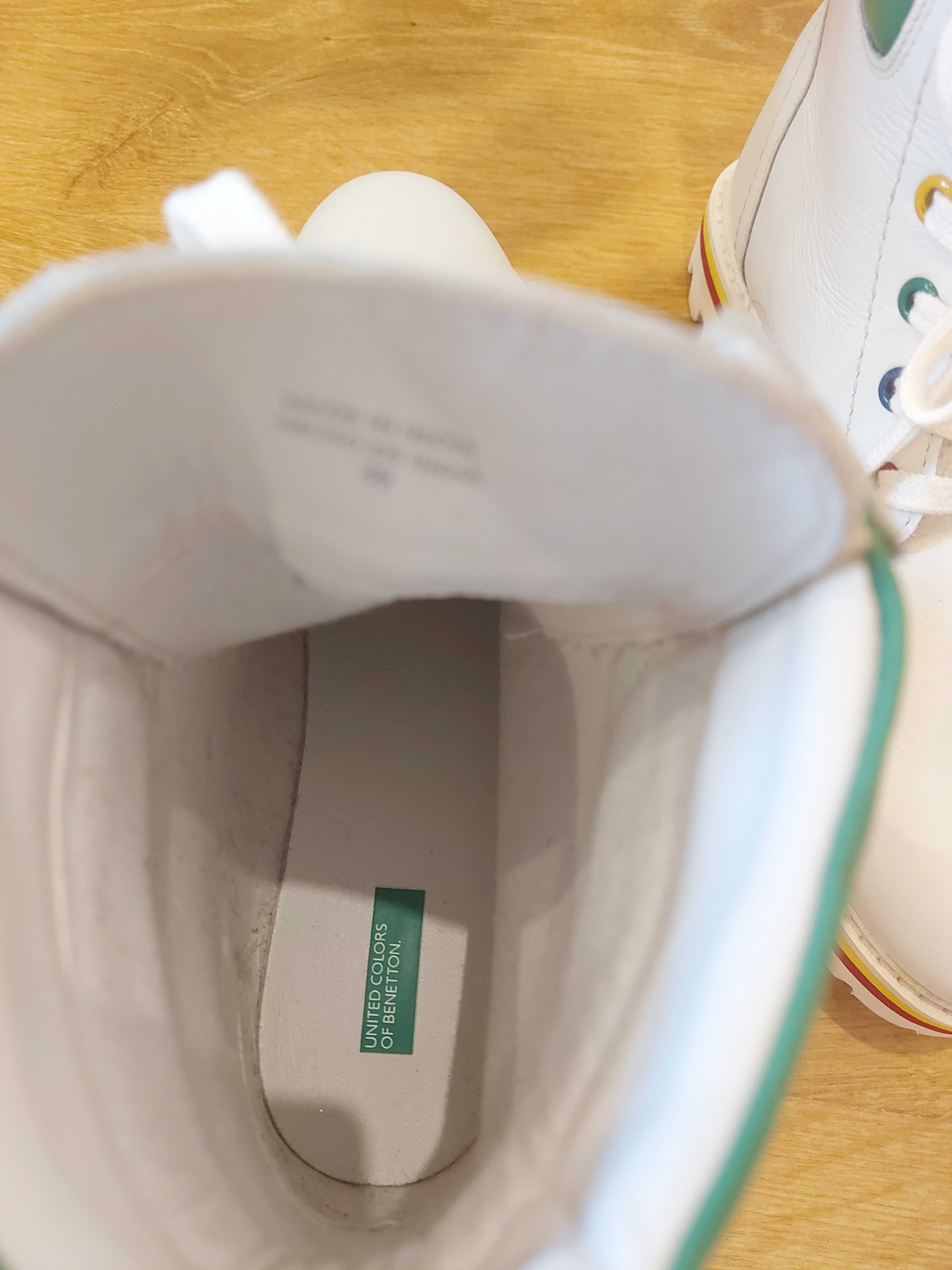 Ботинки Benetton кожаные