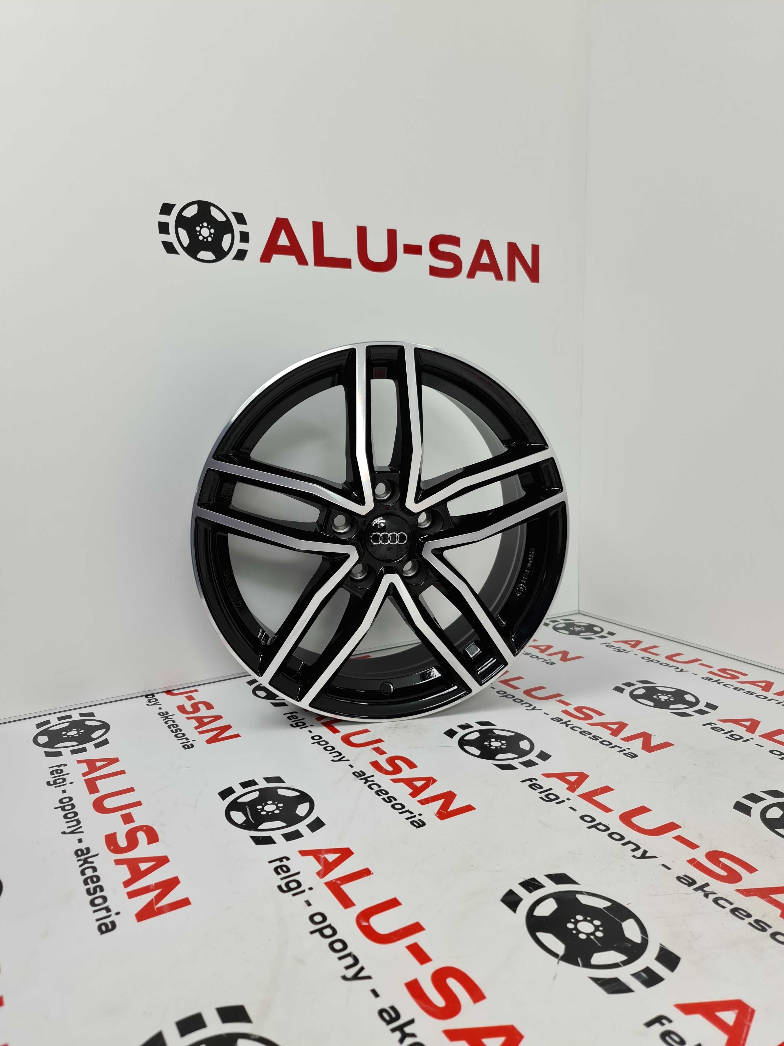 NOWE alufelgi AUDI 17" 5x112 A3 8P0 8V0 8V5 A4 B5 B6 B7 A6 Czarne