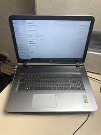 Ноутбук HP 17’ Intel I7-6500U 16 GB NVIDIA GeForce 940M SSD 512 gb