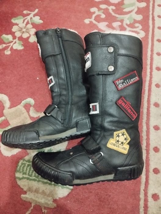 Детские кожаные спожки зима осень весна