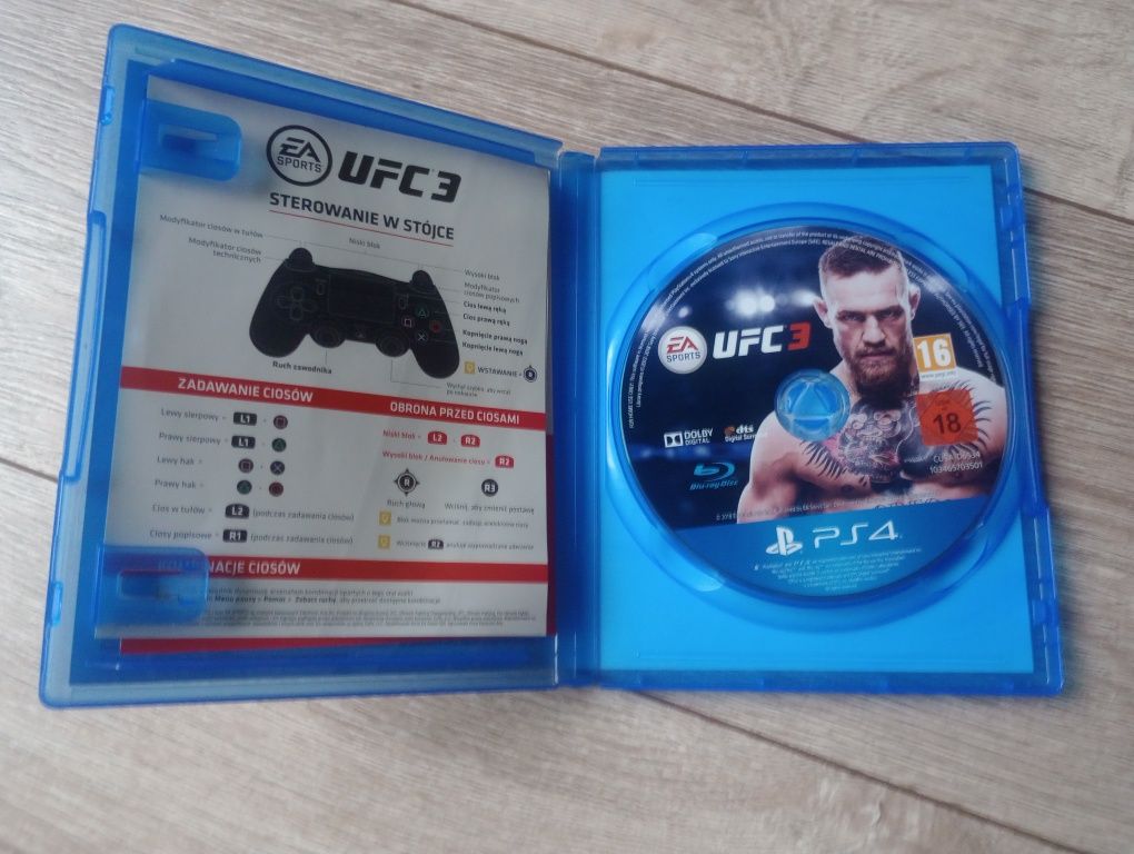 UFC 3 PS4 PL Sprzedam