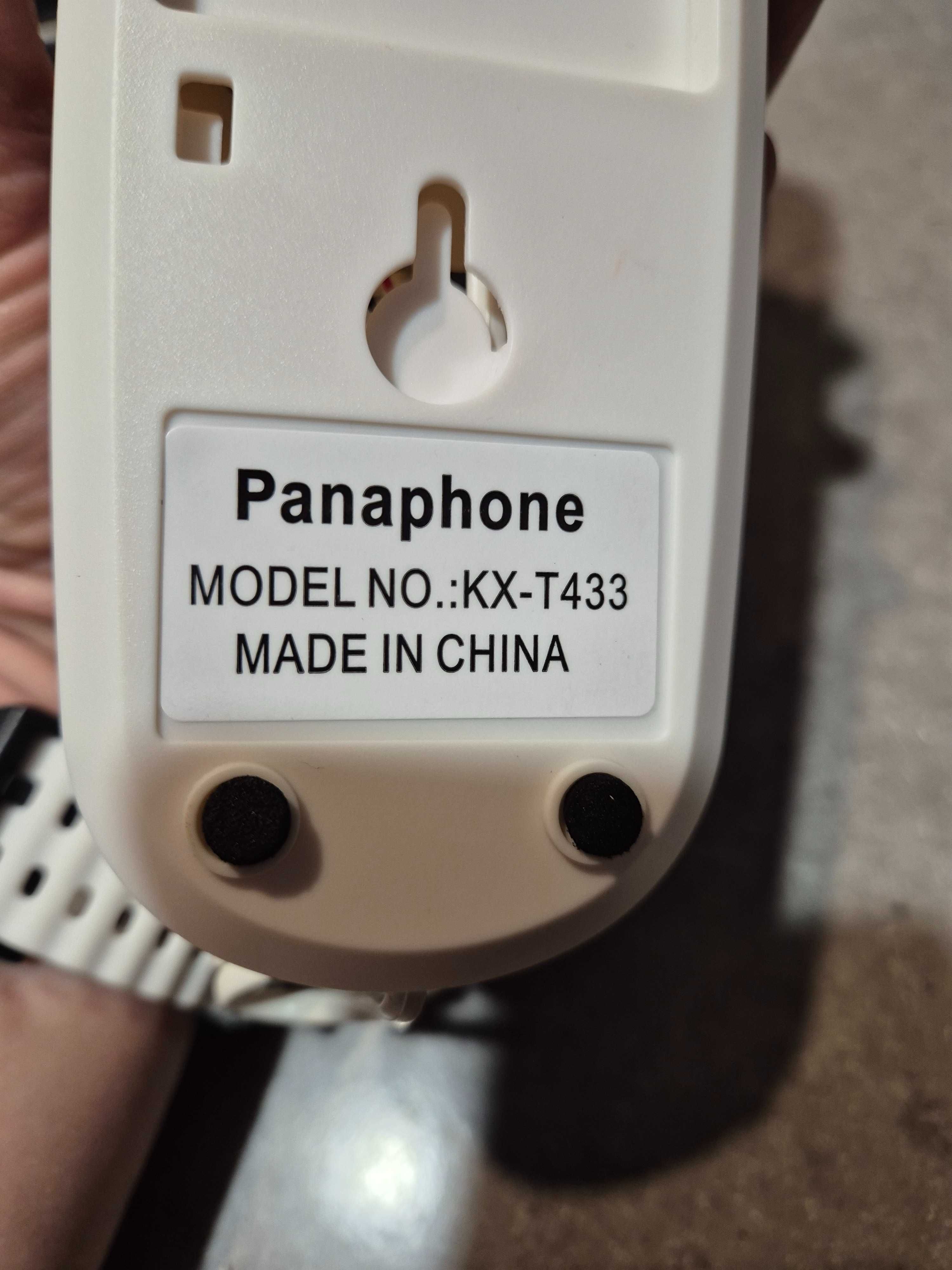 Telefon przewodowy Panaphone KX-T433