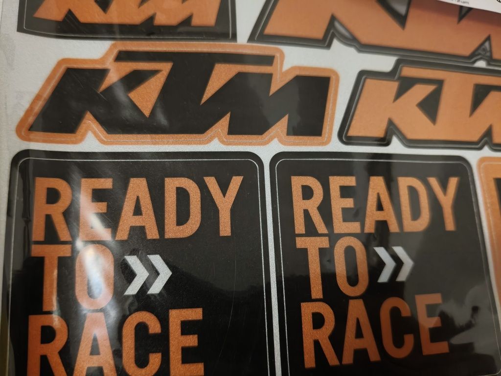 Autocolantes - Adesivos KTM - Ready to Race
