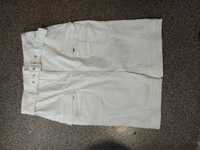Spódnica jeansowa Biała wysoki stan hexeline M