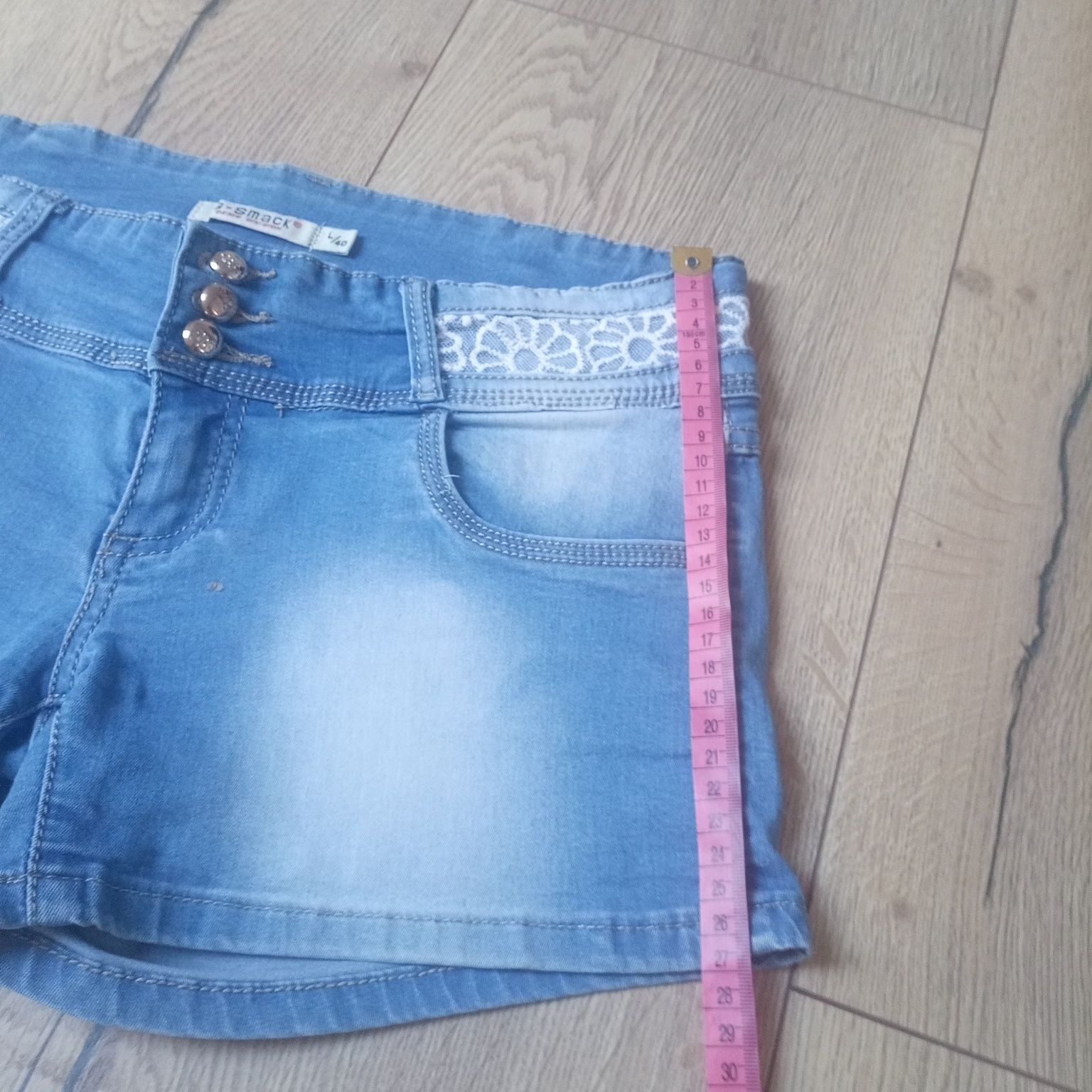 Spodenki jeansowe damskie L