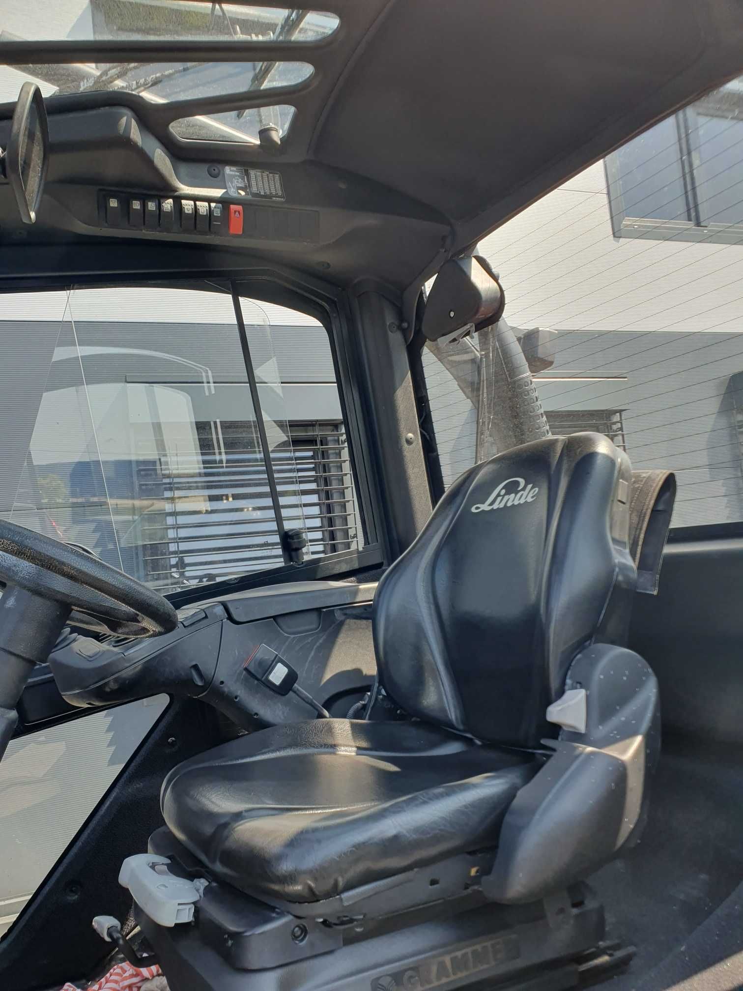 Wózek widłowy Linde H45D-02 2019r Pozycjoner Diesel Kabina H50 H40 H35