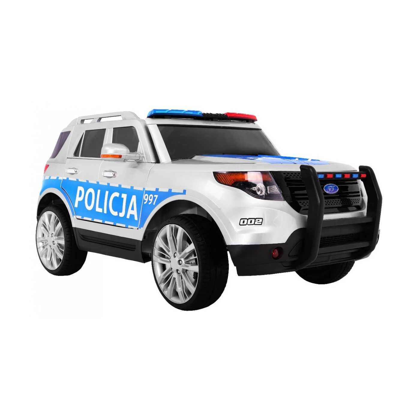 Auto Samochód Pojazd SUV POLICJA na akumulator dla dzieci Autko