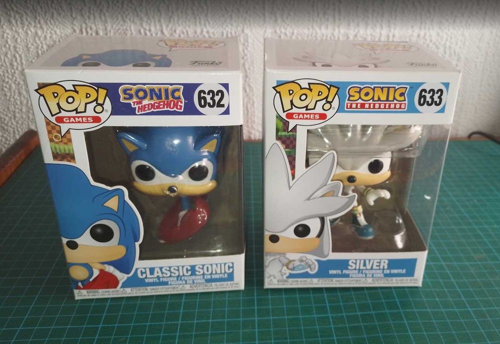 Funko Pop Classic Sonic & Silver the Hedgehog