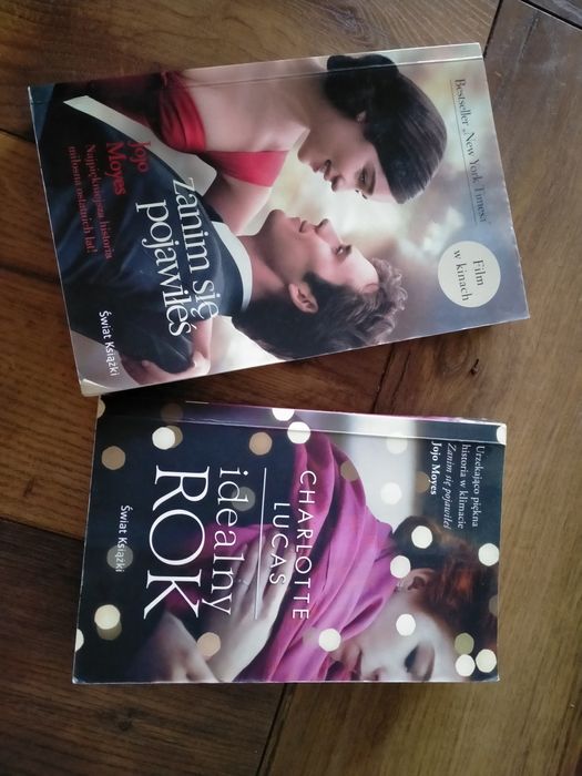 Piękne książki kobiece, Zanim się pojawiłes, Idealny rok, Jojo Moyes