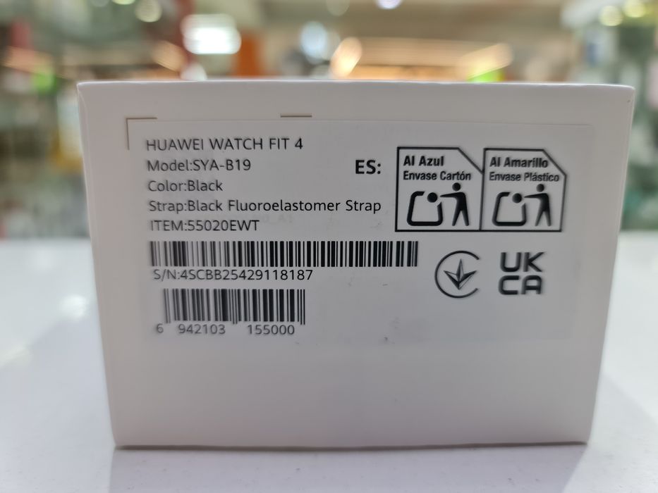 New Huawei Watch Fit 4 Black EU Global