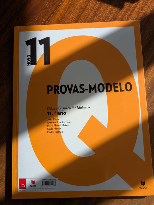 Caderno de exercícios e problemas Novo 11Q FQ A 11º  módulo de química
