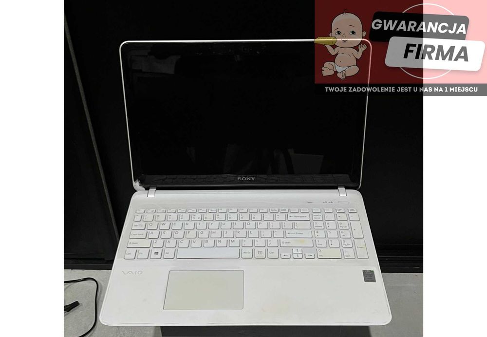 Laptop Sony Vaio | Używany | Intel Pentium | SSD 128GB | WIN 10 |