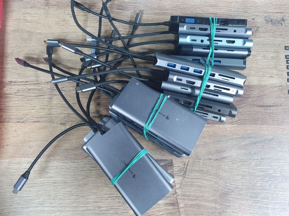 Type-C Hab докстанція переходник USB-C адаптер